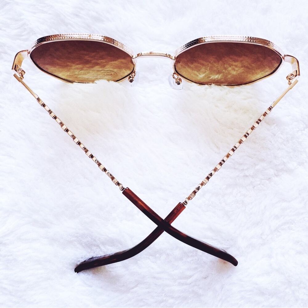 Phoebe Brown Geometric Sunglasses - Picture 10 of 13